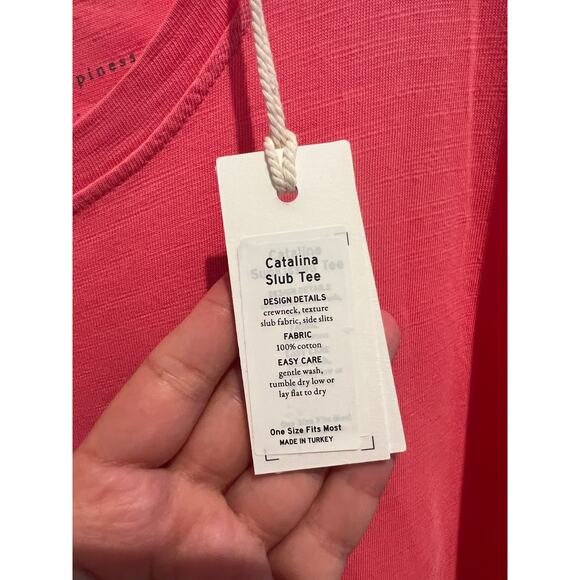 Mersea Catalina Slub Tee Collection OS NWT - Picture 8 of 10